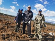 Сотрудники Бурятского РДУ приняли участие во всероссийской волонтерской акции »Сохраним лес»