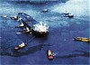 В Баренцевом море учились ликвидировать аварию танкера с нефтью