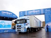В Санкт-Петербурге финишировал международный автопробег «Голубой коридор — газ в моторы 2019»