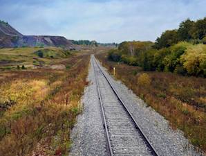 «Кузбассразрезуголь» построил новый железнодорожный перегон на Бачатском угольном разрезе