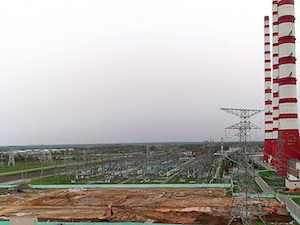 На Лукомльской ГРЭС строится пиково-резервный энергоисточник