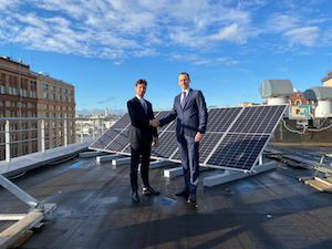Компания «Сименс» подключила свою московскую штаб-квартиру к источнику возобновляемой энергии