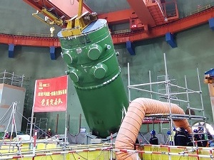 На стройплощадке китайской АЭС «Тяньвань» установлен корпус реактора