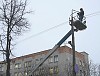 Более 500 ламп уличного освещения заменили специалисты «Псковэнерго» за месяц