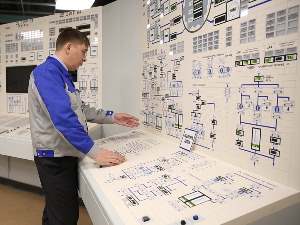 На энергоблоке №2 Нововоронежской АЭС-2 провели первую технологическую операцию с блочного пункта управления