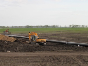 В Шолоховском районе Ростовской области строится межпоселковый газопровод