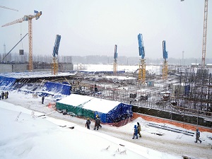 В Северске забетонирован фундамент под реактор БРЕСТ-ОД-300