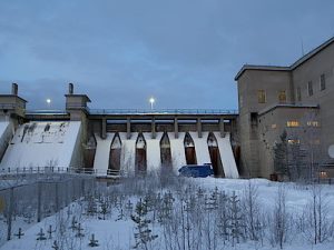 Янискоски ГЭС – 65 лет