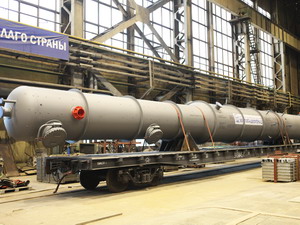 Волгограднефтемаш изготовил крупногабаритное оборудование для Коченевского НПЗ
