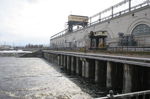 На Нижегородской ГЭС  случился аномальный  декабрьский паводок