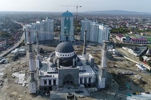 Энергетики «Чеченэнерго» дали свет крупнейшей в стране мечети в Шали-Сити