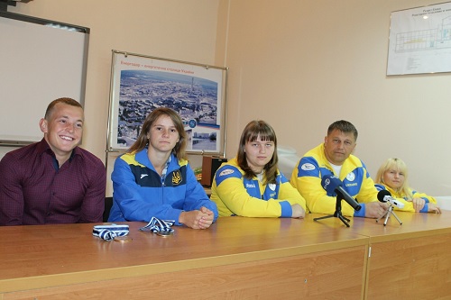 В городе-спутнике Запорожской АЭС наградили денежными персональными выплатами спортсменов-воспитанников СОК АЭС