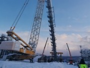 Иркутская нефтяная компания смонтировала колонну деметанизации на Марковском месторождении