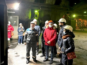 Энергетики Зуевской ТЭС провели экскурсию для студентов профильного техникума