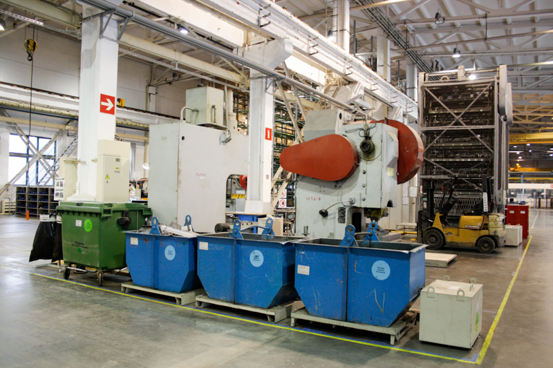 Schneider Electric Екатеринбург: Сортировка отходов