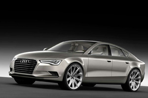 Audi показала концепт четырехдверного купе Sportback Concept