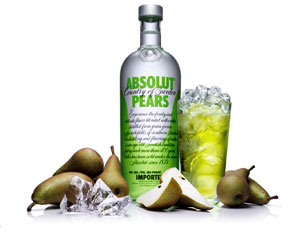 Absolut - теперь со вкусом груши