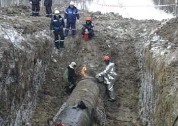 Авария - условная, условия - реальные