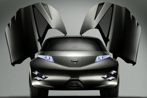 Автошоу в Детройте 2010 Nissan Mixim – автомобиль из компьютерных игр