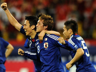 Сборная Японии вышла в финал Кубка Азии по футболу