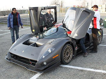 Трековый суперкар на базе Ferrari F430 приступил к тестам