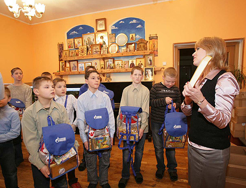 Подарки для воспитанников  детского приюта