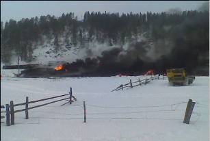 Сход цистерн с бензином в Башкирии произошел из-за излома боковой рамы тележки вагона