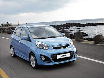 Компания Kia показала интерьер нового Picanto