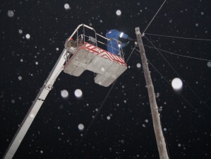 В Хакасии лихой автомобилист лишил света жителей Белого Яра