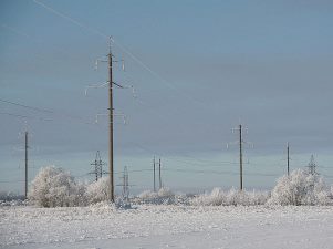 В 2015 году отпуск электроэнергии из сети «Псковэнерго» снизился на 10 млн кВтч