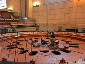 На модернизируемом гидроагрегате Жигулевской ГЭС установили новый ротор генератора