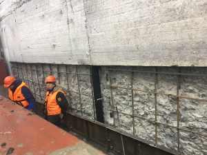 Новосибирская ГЭС реконструировала водосливную плотину