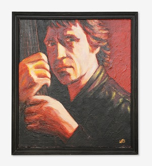 Нововоронежский атомщик Евгений Фёдоров написал портрет Высоцкого для музея барда в Екатеринбурге