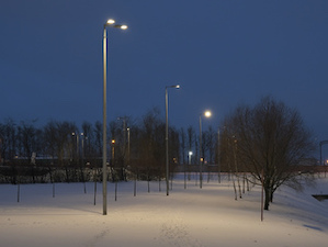 «Ленсвет» в 2023 году реконструирует освещение в двух кварталах Кировского района