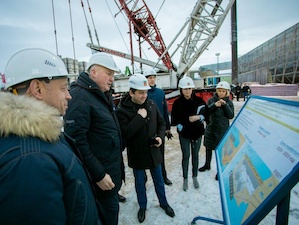 Мурманский морской торговый порт реконструирует причал