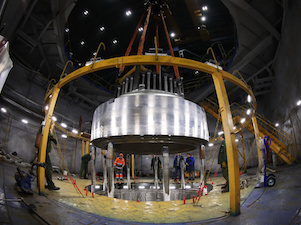 Атоммаш провел контрольную сборку корпуса реактора для индийской АЭС «Куданкулам