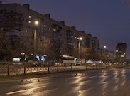 «Ленсвет» установил светодиодные фонари на улице Димитрова во Фрунзенском районе Санкт-петербурга