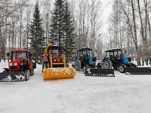 Смоленская АЭС передала Десногорску новую спецтехнику для благоустройства дорожной инфраструктуры