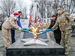 В селе Большая Неклиновка Ростовской области газифицирован Вечный огонь