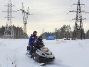Новосибирские «РЭС» устраняют аварийные ситуации в условиях штормового ветра и метелей