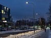 Беговая улица в Санкт-Петербурге преобразилась после реконструкции наружного освещения