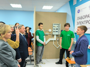 При поддержке «Росатома» и Ленинградской АЭС в Сосновом Бору открылись новые образовательные пространства
