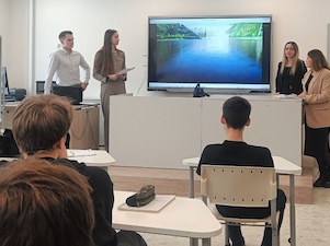 Молодежный совет Сахалинэнерго провел профориентационные уроки для одаренной молодежи