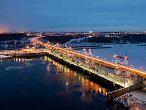 Чебоксарская ГЭС отмечает 45-летие