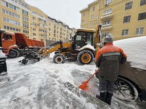 ОЭК помогает Москве ликвидировать последствия сильного снегопада