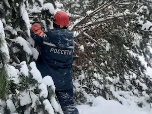 Непогода нарушила электроснабжение во Владимирской области