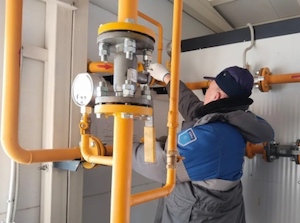 В хуторе Майоровский Волгоградской области газифицирована школа