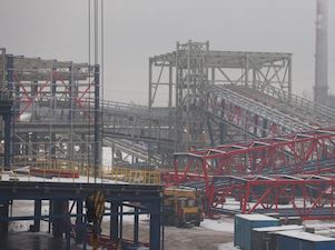 ЧерМК запустит первую обжиговую машину