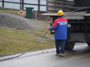 «Ингушэнерго» заменило провод на ЛЭП в селе Гази-Юрт
