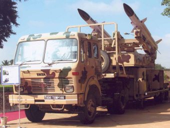 ВВС Индии заказали 750 зенитных ракет Akash